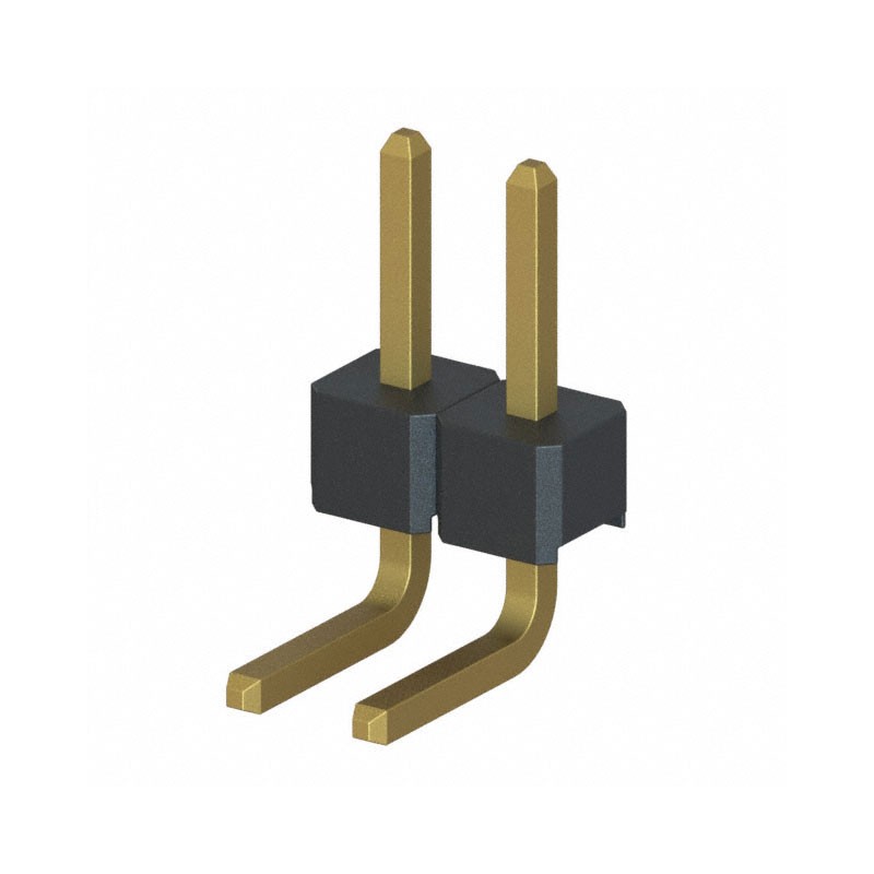 10 pcs : M22-2030205 - CONN HEADER R/A 2POS 2MM