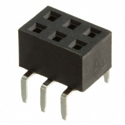 10 pcs : M20-7850342 - CONN RCPT 6POS 0.1 GOLD PCB