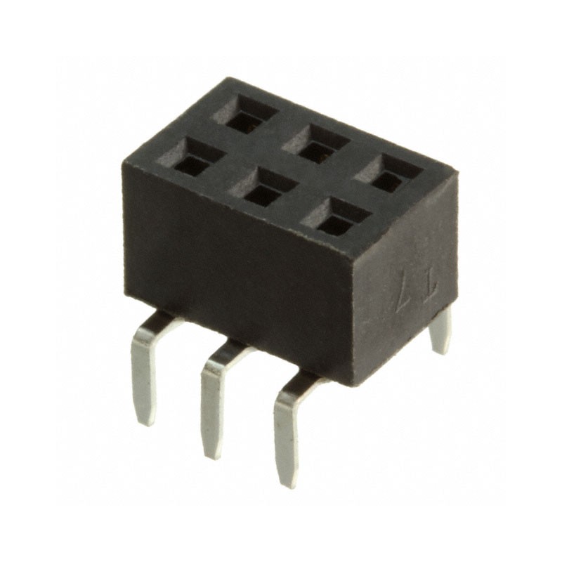 10 pcs : M20-7850342 - CONN RCPT 6POS 0.1 GOLD PCB