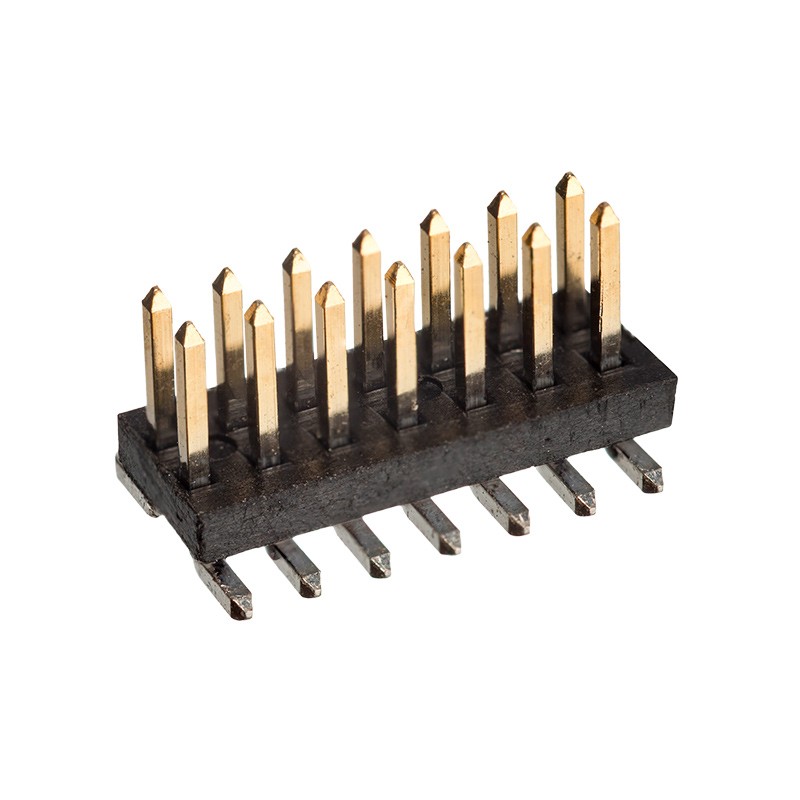 10 pcs : M50-3610742R - CONN HEADER SMD 14POS 1.27MM