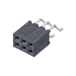 10 pcs : M22-6550342R - CONN RCPT 6P 0.079 GOLD SMD R/A