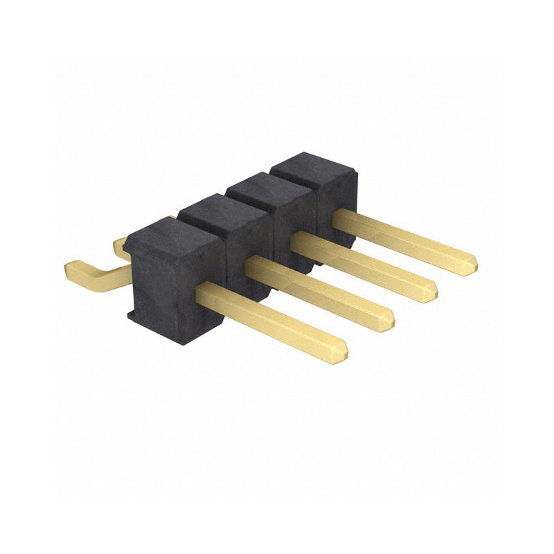 10 pcs : M20-8900405 - CONN HEADER SMD R/A 4POS 2.54MM