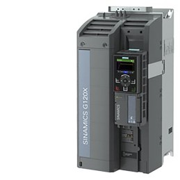 1 pcs - Siemens Inverter Drive, 37 kW, 3 Phase, 380 - 480 V ac, 72 A, SINAMICS G120X Series