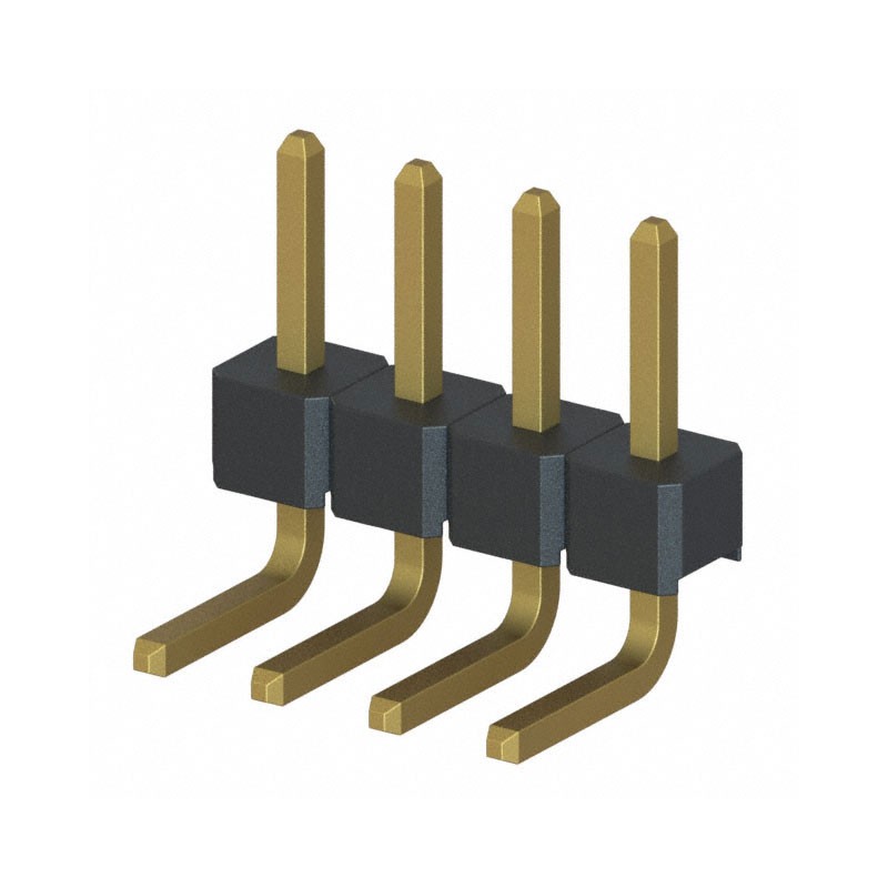 10 pcs : M22-2030405 - CONN HEADER R/A 4POS 2MM