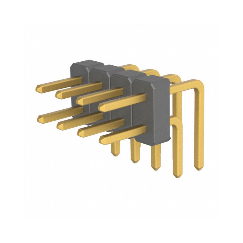 10 pcs : M22-2040405 - CONN HEADER R/A 8POS 2MM