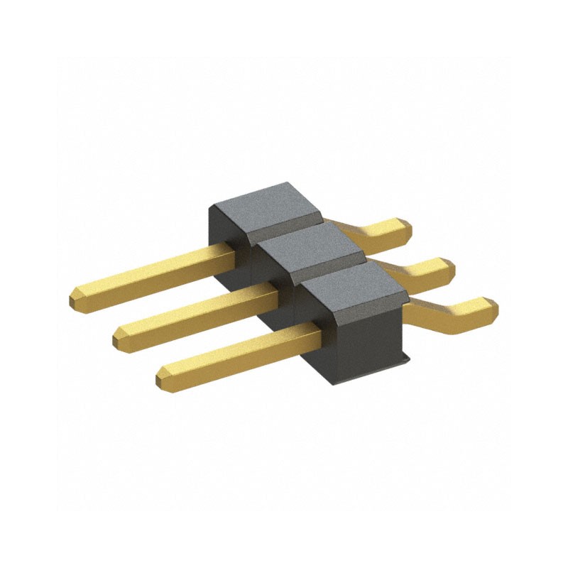10 pcs : M22-5330305 - CONN HEADER SMD R/A 3POS 2MM