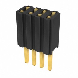 10 pcs : M52-5000445 - CONN RCPT 4POS 0.05 GOLD PCB