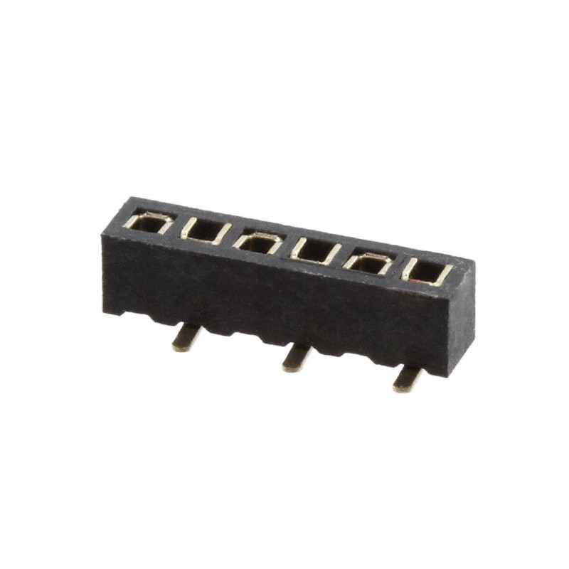10 pcs : M50-3130645 - CONN RCPT 6POS 0.05 GOLD SMD