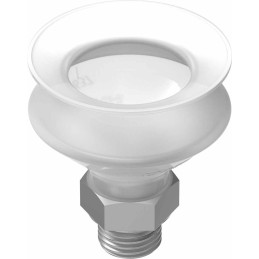 1 pcs - Festo 30mm Bellows Silicon Suction Cup VASB-30-1/8-SI-B, 1/8 in