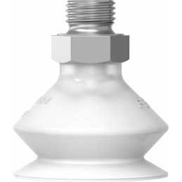 1 pcs - Festo 30mm Bellows Silicon Suction Cup VASB-30-1/8-SI-B, 1/8 in
