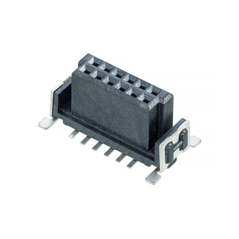 10 pcs : M55-6001242R - CONN RCPT 12POS 0.05 GOLD SMD