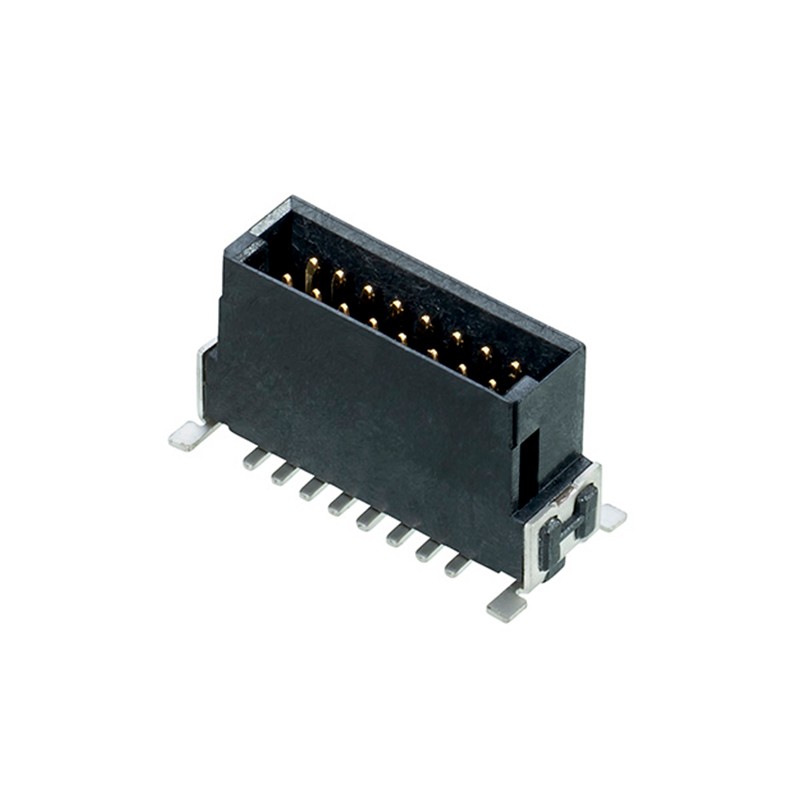 10 pcs : M55-7011642R - CONN HEADER SMD 16POS 1.27MM