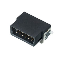 10 pcs : M55-7101242R - CONN HEADER SMD R/A 12POS 1.27MM