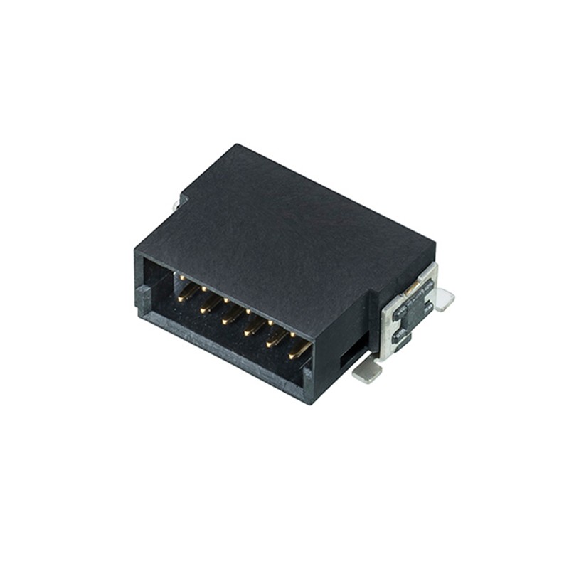 10 pcs : M55-7101242R - CONN HEADER SMD R/A 12POS 1.27MM