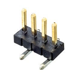 10 pcs : M50-3630442R - CONN HEADER SMD 4POS 1.27MM
