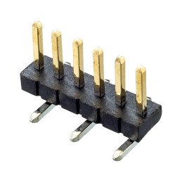 10 pcs : M50-3630642R - CONN HEADER SMD 6POS 1.27MM