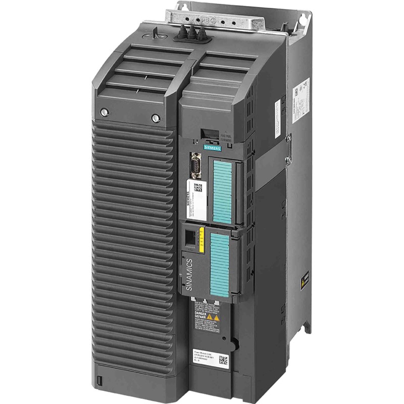 1 pcs - Siemens Converter, 22 kW, 3 Phase, 480 V ac, 41 A, 6SL3210 Series