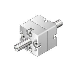 1 pcs - Bosch Rexroth M5, M8 End Connector Connecting Component, Strut Profile 30 mm, Groove Size 8mm