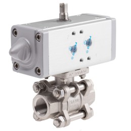 1 pcs - Festo Ball Valve type Pneumatic Actuated Valve
