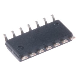 1 pcs - Nexperia HEF4069UBT,652 Hex Inverter, 14-Pin SOIC