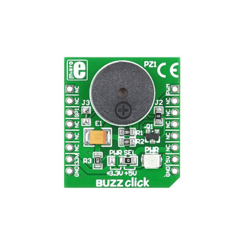 1 pcs - MikroElektronika BUZZ Click Add On Board