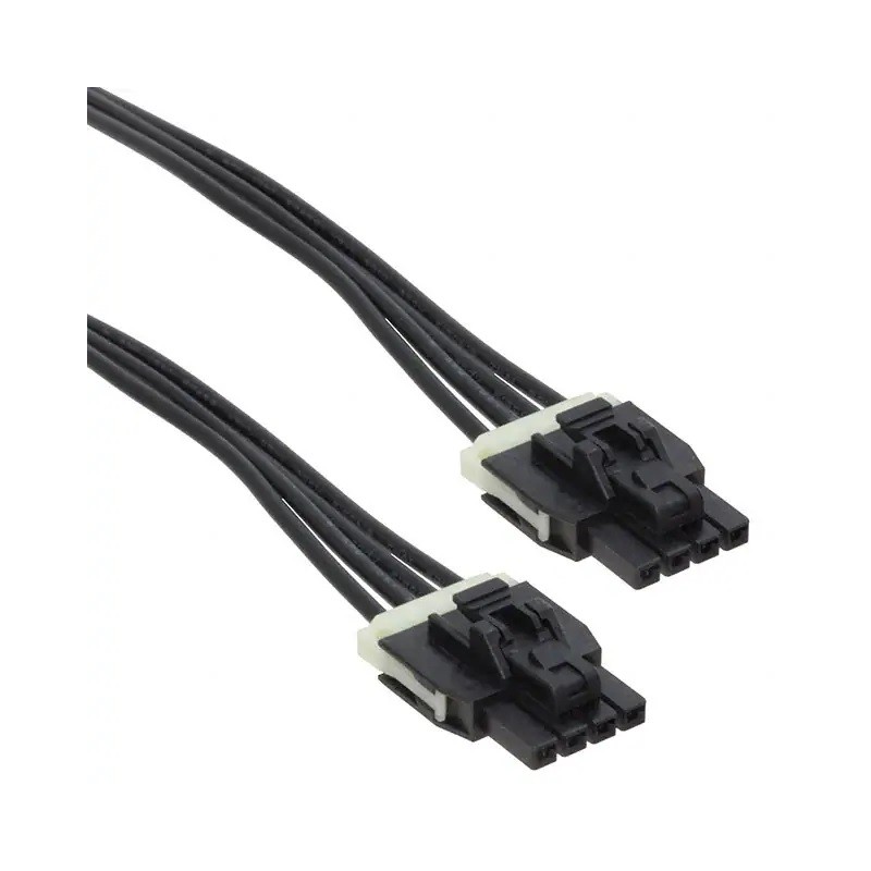 400 pcs - Molex 4 Way Female Nano-Fit to 4 Way Female Nano-Fit Wire to Board Cable, 300mm