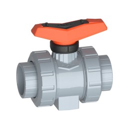 1 pcs - Georg Fischer ABS 2 Way, Ball Valve, 2in, 16bar Operating Pressure