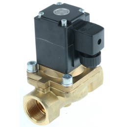 1 pcs - Burkert Solenoid Valve 078662, 2 port(s) , NC, 24 V ac/dc, 1in