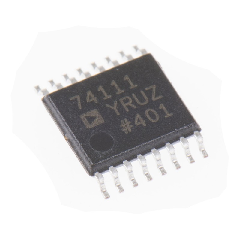 1 pcs - AD74111YRUZ, Audio Codec IC, 1-Channel, 16-Pin TSSOP