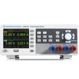 1 pcs - Rohde & Schwarz NGE100B Series Digital Bench Power Supply, 0 - 32V, 0 - 3A, 3-Output, 100W - RS Calibrated