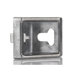 1 pcs - Bosch Rexroth M8 Mounting Bracket Connecting Component, Strut Profile 40 mm, 45 mm, 50 mm, 60 mm, Groove Size 10mm