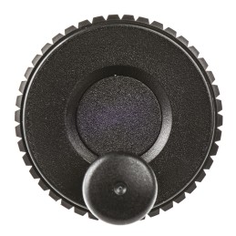 1 pcs - Elesa Black Technopolymer Hand Wheel, 40mm diameter