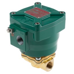 1 pcs - EMERSON – ASCO Solenoid Valve NFETE210C094/115AC, 2 port(s) , NC, 115 V ac, 1/2in