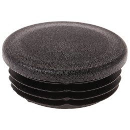 1 pcs - Rose+Krieger Black Round Tube Plug, 60 mm Strut Profile