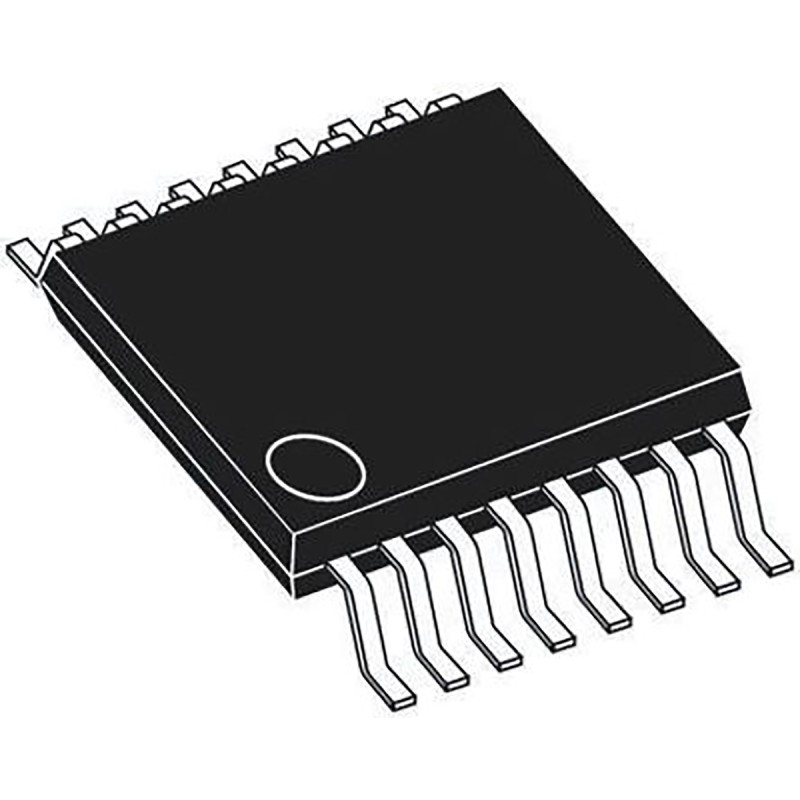 1 pcs - Analog Devices, Quad 8-bit- ADC 1000ksps, 16-Pin TSSOP