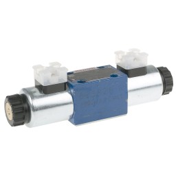 1 pcs - Bosch Rexroth, R900561278 Solenoid Actuated Directional Spool Valve, CETOP 3, E, 24V dc
