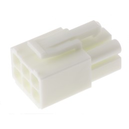 10 pcs - JST, EL Male Connector Housing, 6 Way, 2 Row