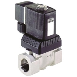 1 pcs - Burkert Solenoid Valve 222143, 2 port(s) , NC, 230 V ac, 1in