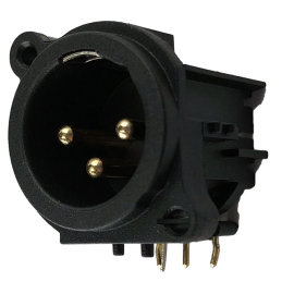 10 pcs : IO-XLR3-M-EH - CONN RCPT MALE XLR 3POS SOLDER