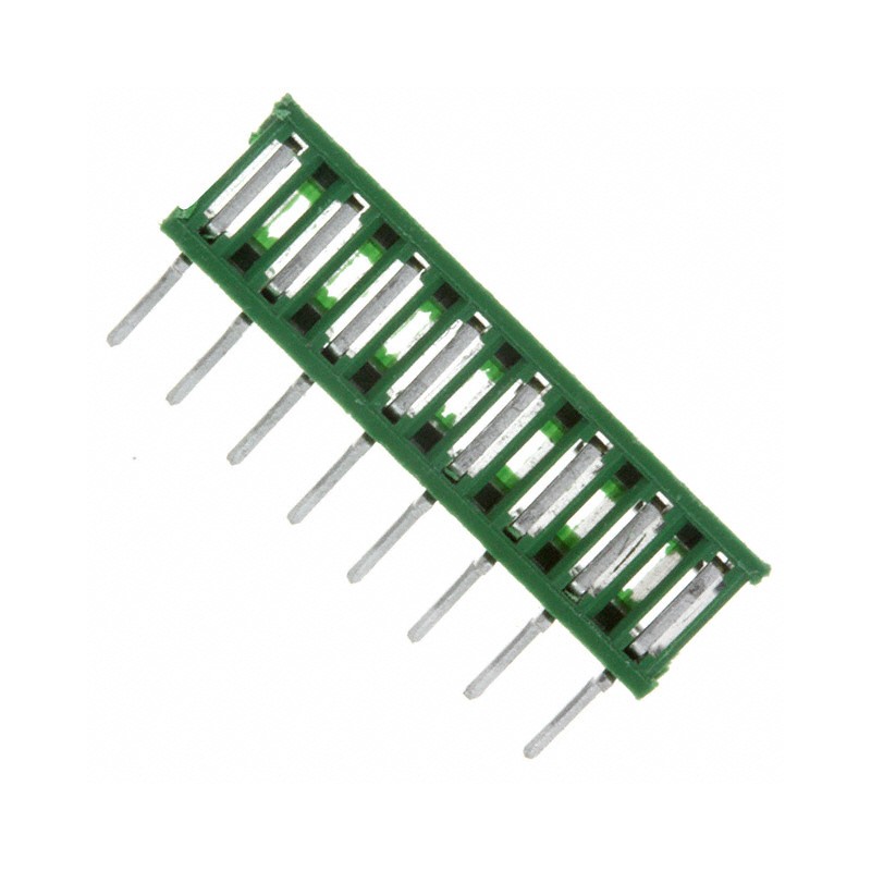 10 pcs : 5164711-8 - CONN RCPT 8POS 0.098 TIN PCB R/A