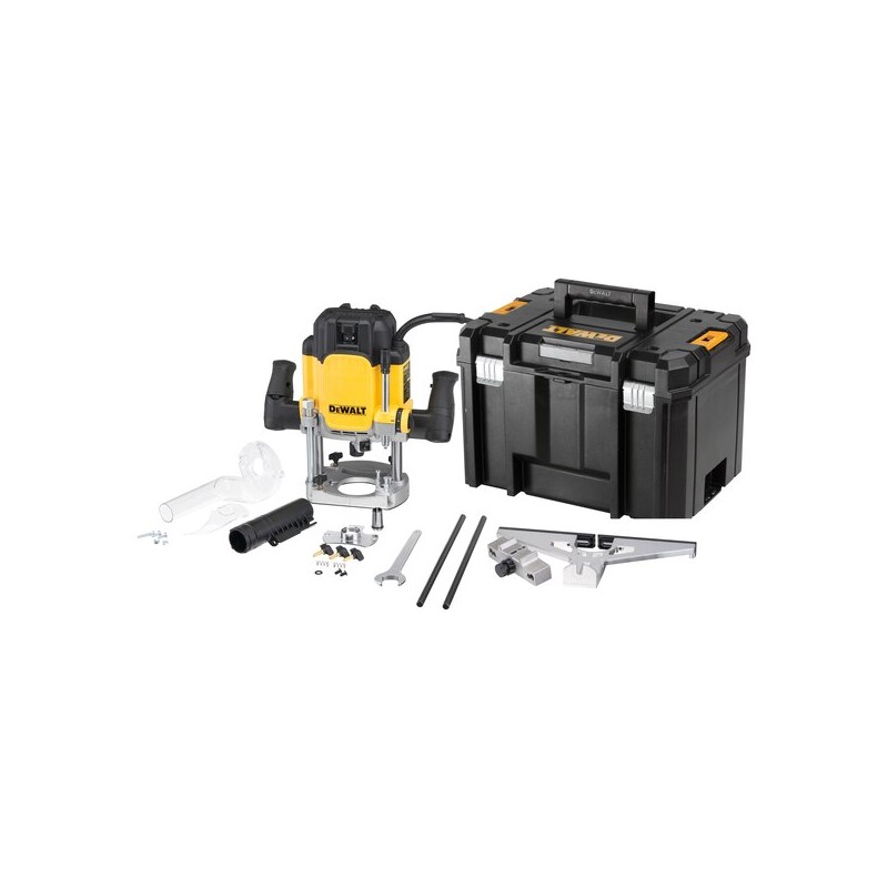 1 pcs - DeWALT Corded Plunge Router, 110V, UK Plug