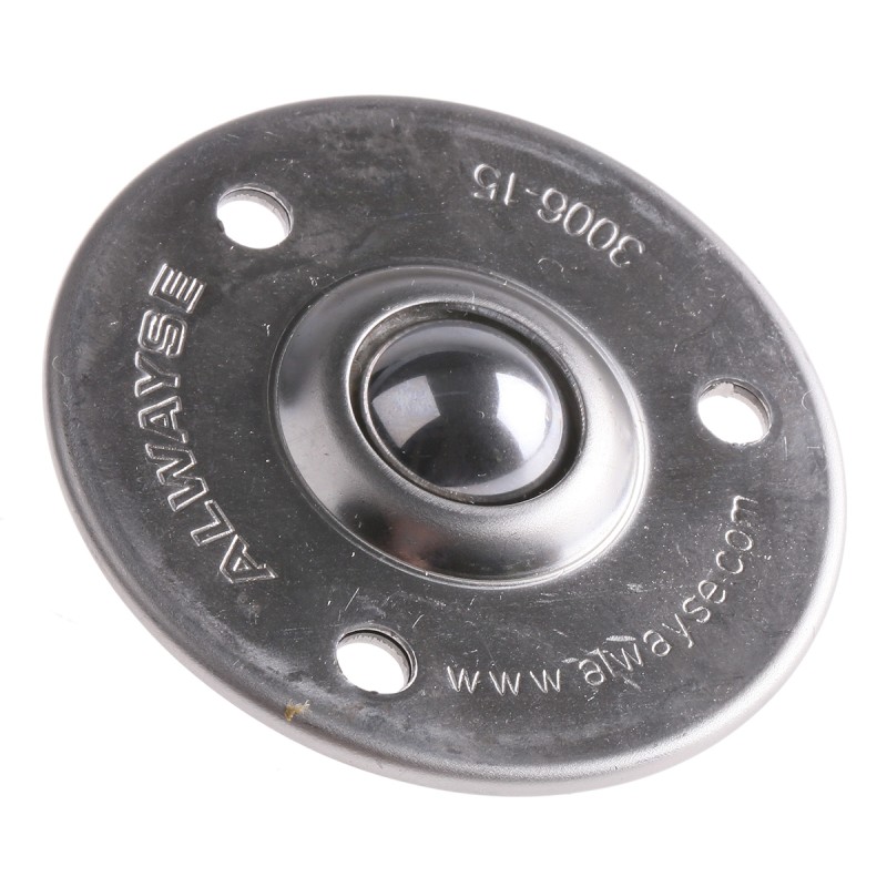 1 pcs - ALWAYSE Ball Transfer Unit with 19mm diameter Stainless Steel ball
