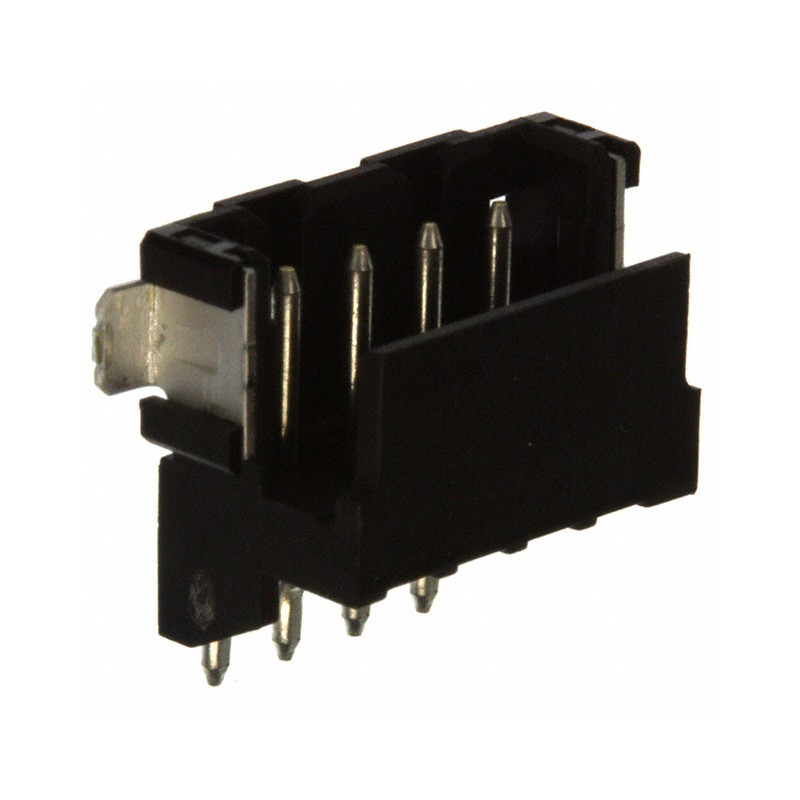 10 pcs : 292173-4 - CONN HEADER SMD R/A 4POS 2MM