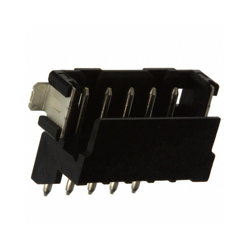 10 pcs : 292173-5 - CONN HEADER SMD R/A 5POS 2MM