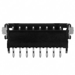 10 pcs : 292173-8 - CONN HEADER SMD R/A 8POS 2MM