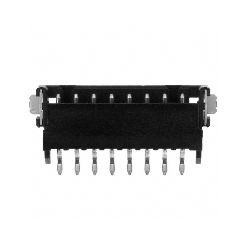10 pcs : 292173-8 - CONN HEADER SMD R/A 8POS 2MM