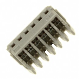 10 pcs : 353293-6 - CONN RCPT 6POS IDC 26-28AWG TIN