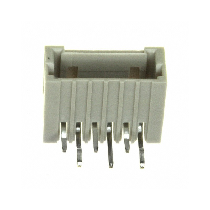 10 pcs : 292206-6 - CONN HEADER R/A 6POS 1.5MM