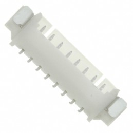 10 pcs : 1734261-8 - CONN HEADER SMD R/A 8POS 1.25MM
