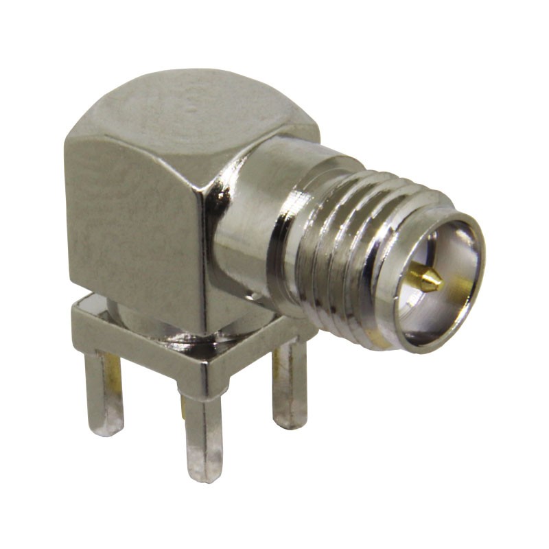 10 pcs : CONREVSMA002 - CONN RP-SMA RCPT R/A 50 OHM PCB